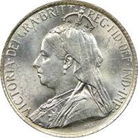 (№1901km5) Монета Кипр 1901 год 4frac12; Piastres