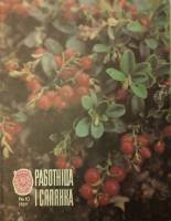 Журнал Работница и селянка 1989 № 10 октябрь Минск Мягкая обл. 24 с. С ч/б илл