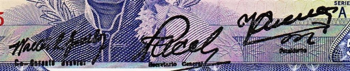 (1967) Банкнота Уругвай 1967 год 50 песо &quot;Хосе Артигас&quot;   UNC