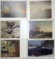 Набор открыток искусство 100 шт пейзажи