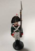 Оловянный солдатик "Мушкетёр Тенгинского мушкетерского полка 1802 - 1803 гг."