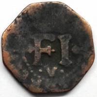 (№1718km70) Монета Испания 1718 год 4 Cornado