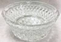 Ваза-салатник "Ромбы", хрусталь, Ø 20 см (сост. на фото)