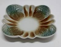 Тарелка, керамика, Ленстройфаянс, СССР (сост. на фото)