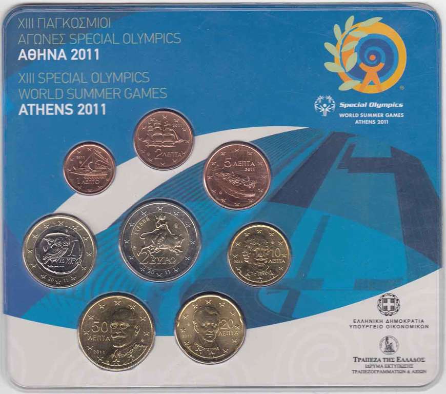 () Набор Греция 2011 год ""   