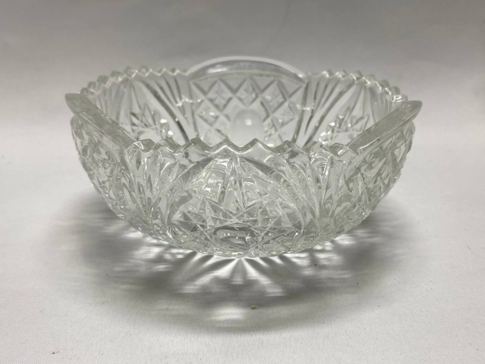 Салатник хрусталь СССР