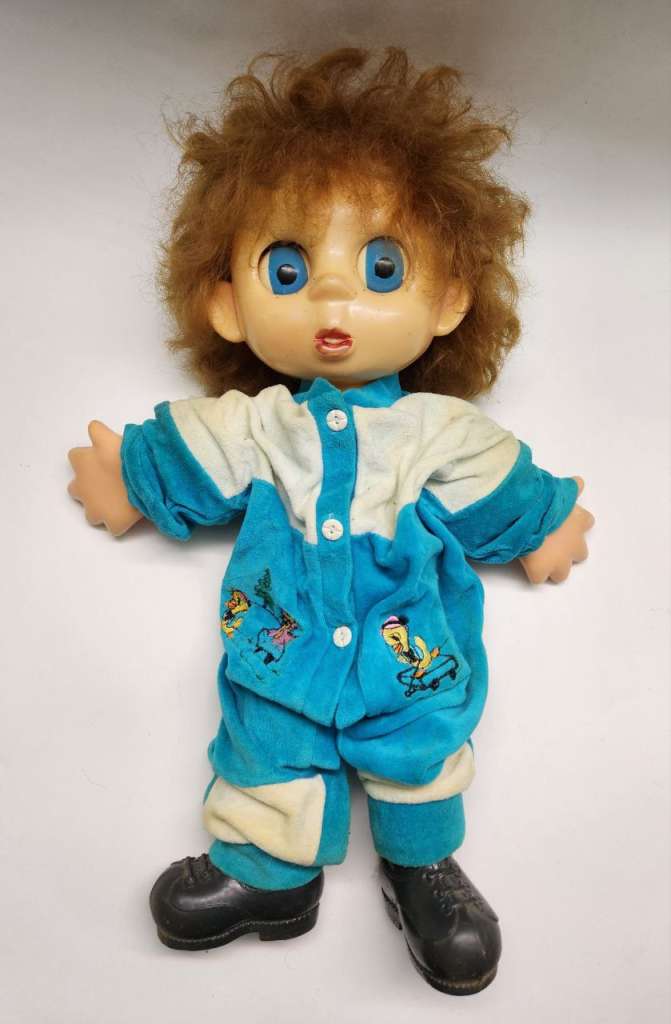 Кукла большая СССР Антошка высота 50 см