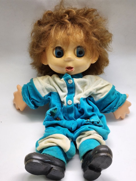 Кукла большая СССР Антошка высота 50 см