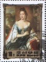 (1984-129) Марка Северная Корея "Королева Мария II"   Портреты правителей Европы III O