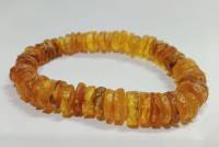 Браслет янтарь лечебный 17 гр (новый)