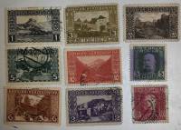 --  Набор марок Босния 9 шт.  Гашёные , II Θ
