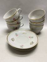 Чайный набор 6 чашек и 3 блюдца Барановка