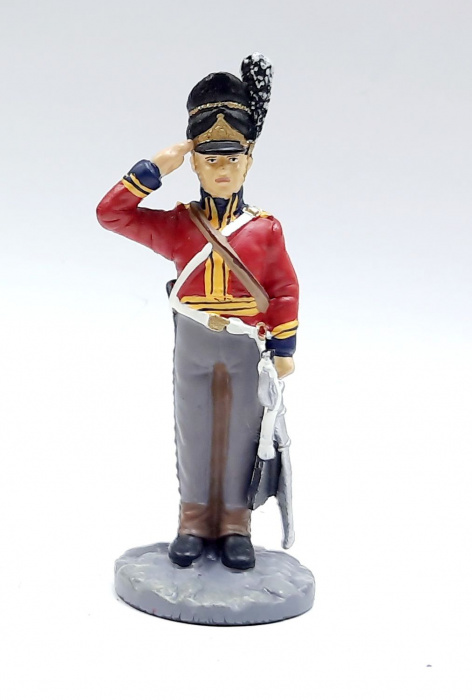 Оловянный солдатик &quot;Рядовой 2-го Северо-британского полка,1812-1815 г.&quot;