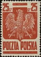 (1944-)Жетон Польша ""     Символы Франции  III O