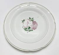 Блюдо с рисунком цветы, Конаково, 20-е годы, СССР