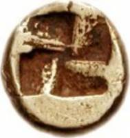 (№1970) Монета Древняя Греция 1970 год 1/24 Stater