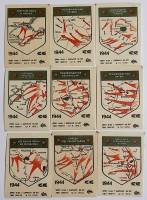 Набор спичечных этикеток, "Освобождение", 9 шт, СССР (сост. на фото)