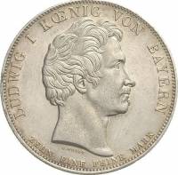 () Монета Германия (Империя) 1836 год 1  ""   Биметалл (Серебро - Ниобиум)  UNC