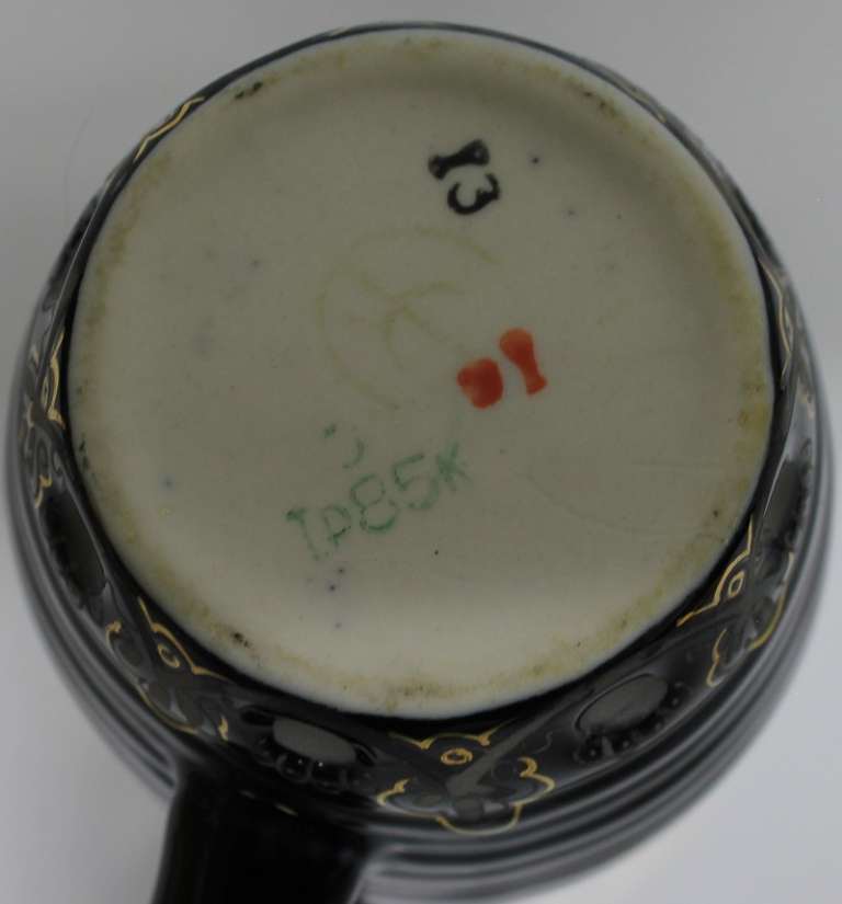 Кружка, керамика, кобальт, СССР (сост. на фото)