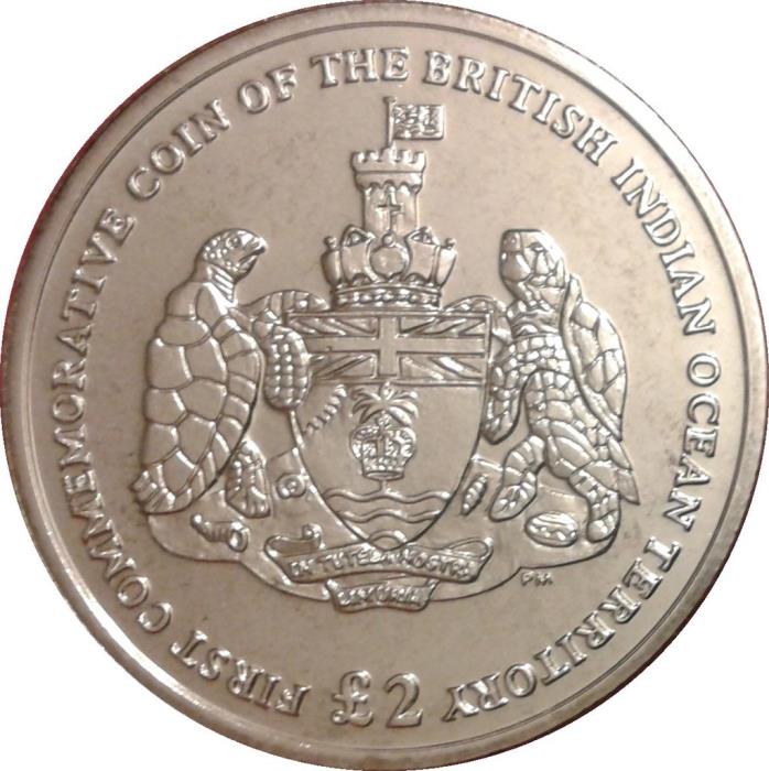 () Монета Британская Территория в Индийском океане 2009 год 2 фунта &quot;&quot;   UNC