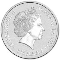 (2015) Монета Австралия 2015 год 1 доллар   Биметалл (Серебро - Ниобиум)  UNC