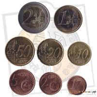 () Набор монет Евро Ирландия 2004 год   UNC