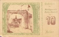 (№1920) Банкнота Австрия 1920 год "10 Heller"