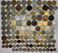 Набор иностранных монет 130 штук