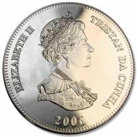 () Монета Тристан да Кунья 2006 год 1 крона ""   PROOF