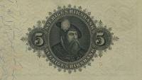 (,) Банкнота Швеция 1924 год 5 крон "Густав I Васа"   UNC