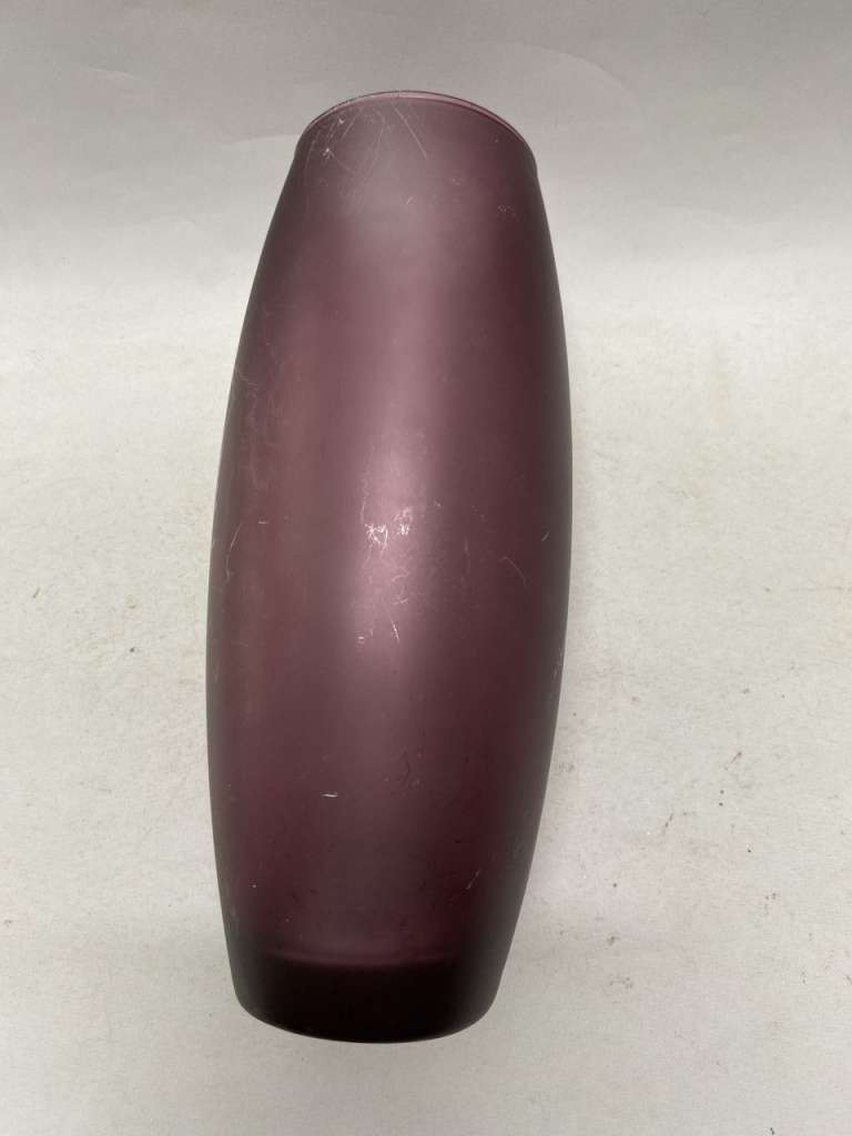 Ваза цветное стекло 26 см