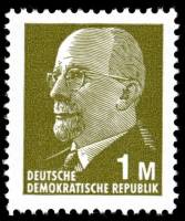 (1970-007) Марка Германия (ГДР) "Ульбрихт Вальтер"    Председатель Гос. совета II Θ