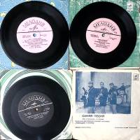 Набор виниловых пластинок (4 шт) О. Воронец Шаинский Поющие гитары Штефан Петраке  Н. Пантелеева Мел