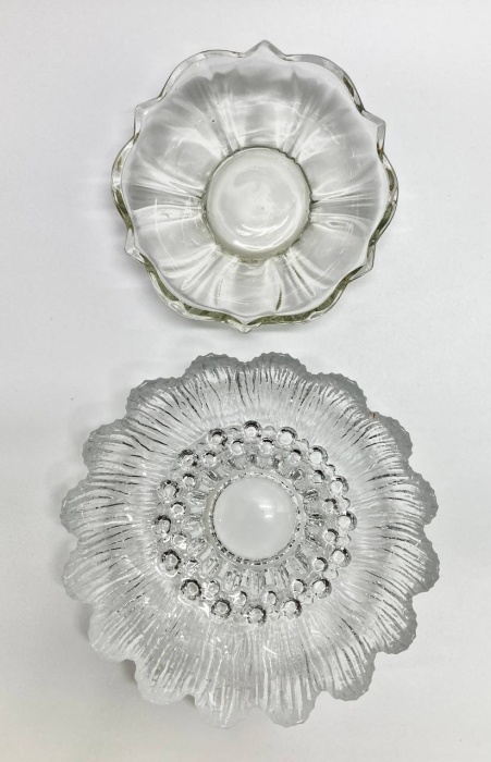 Салатники конфетницы, стекло, СССР, 2 шт