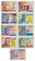 1962-118-126  Серия Набор марок (9 шт) СССР Дом М.А. Волошина в Крыму   , II Θ