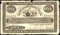 (№1876P-N.106) Банкнота Австралия 1876 год "1 Pound"