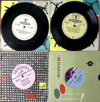 Набор виниловых пластинок (4 шт) И. Брамс Ф. Шаляпин Ф. Лист Д. Пуччини Мелодия 175 мм. Excellent