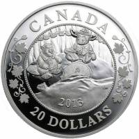 () Монета Канада 2013 год 20 долларов ""   PROOF