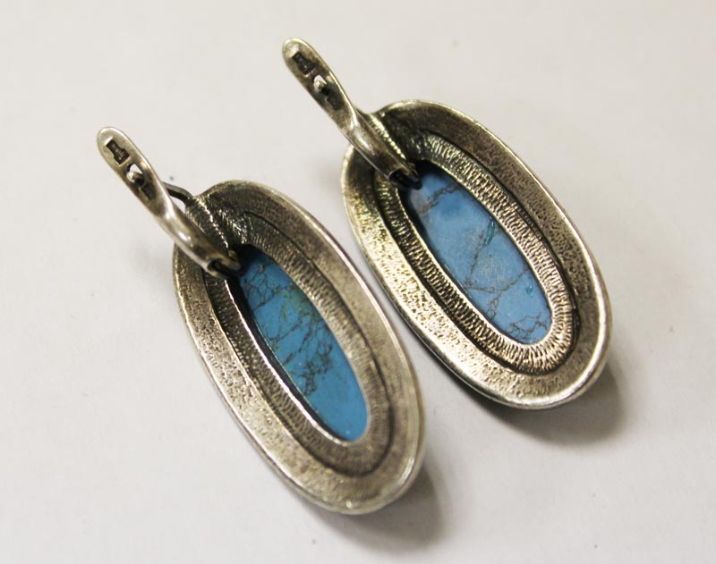 Серьги, кольцо, Jenavi, бюрюза