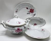 Столовый сервиз Каролина Польша супница блюдо селедочница тарелка