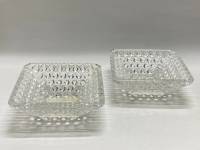 Салатники хрусталь 2 шт (состояние на фото)