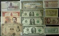 Набор банкнот, 22 шт. (сост. на фото)