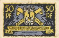 (№1922) Банкнота Германия 1922 год "50 Pfennig"