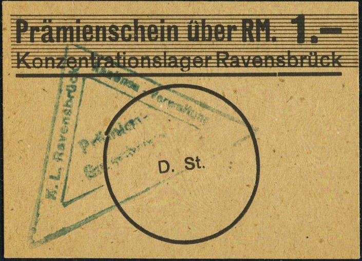 (№1944) Банкнота Германия 1944 год &quot;1 Reichsmark&quot;