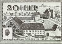 (№1920) Банкнота Австрия 1920 год "20 Heller"