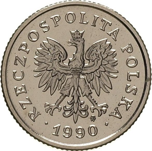 () Монета Польша 1990 год 20  &quot;&quot;    AU