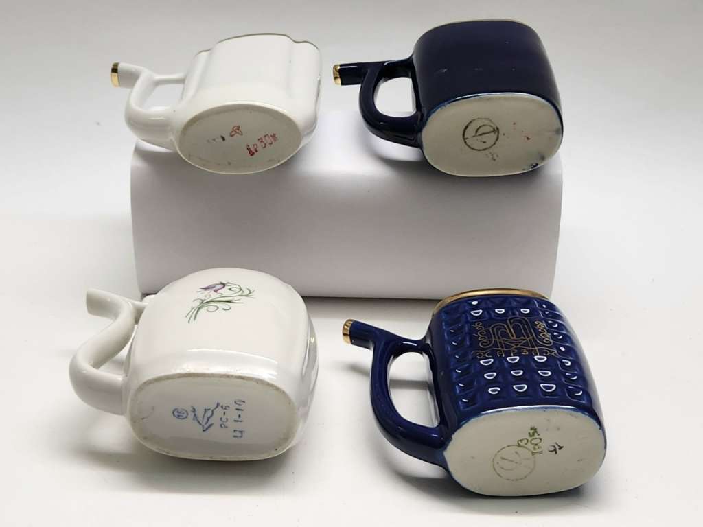 Бюветницы Кружки Поильники для минеральной воды 4 штуки