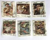 -- Набор марок Панама 6 шт.  Гашёные , III Θ