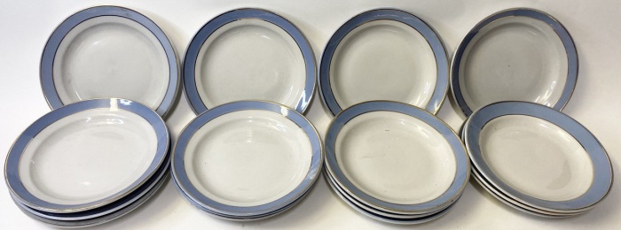 Тарелки десертные Рига СССР 17 шт