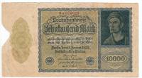 () Банкнота Германия (Веймар) 1922 год 10 000  ""   F